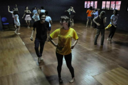 Imagem: Festival UFC de Cultura abre chamada pública para propostas de programação; na foto, oficina de dança na edição de 2013