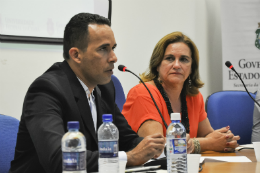 Imagem: A Profª Celina Lima, do LEV/UFC, coordenou o Censo (Foto: Guilherme Braga)