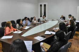 Imagem: Reunião entre UFC e Ministério Público Estadual para preparar acordo de cooperação (Foto: Ribamar Neto)