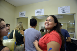 Imagem: A matrícula deverá ser realizada nas coordenações de curso ou via Internet (Foto: Jr. Panela)