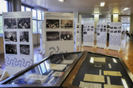 Imagem: Foto da exposição UFC 60 anos