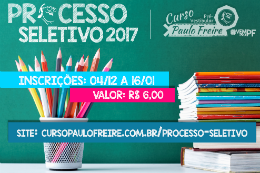 Imagem: Arte de divulgação da inscrição do cursinho