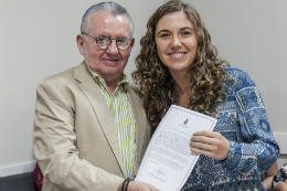 Imagem: Reitor Henry Campos deu posse aos servidores docentes e técnico-administrativos (Foto: Viktor Braga/UFC)