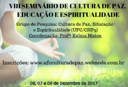 Imagem: O Seminário oferecerá aos participantes vivências ricas de sentido e reflexões que ajudarão a expandir as consciências em prol de um mundo de paz (Imagem: Divulgação)