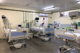 Imagem: foto de camas hospitalares