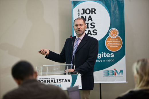 Imagem: Presidente da Sociedade Brasileira de Imunizações (SBIm), Juarez Cunha, fará a palestra de abertura do evento (Foto: Marcello Vittorino)