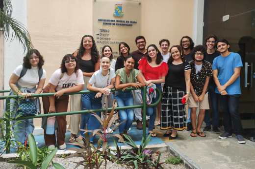 Imagem: Turma do curso de Letras Francês