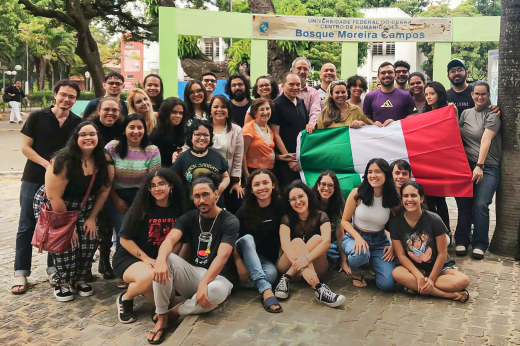 Imagem: Turma do curso de Letras Italiano da UFC