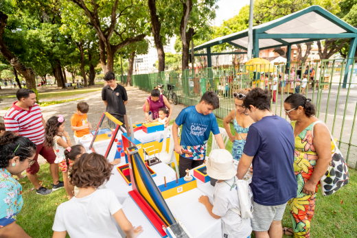 Imagem: O Corredor Cultural reúne pessoas de todas as idades na programação (Foto: Rômulo  Santos)