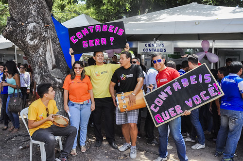 Imagem: O evento visa aproximar a UFC de estudantes do ensino médio e, ainda, incentivar o ingresso dos alunos na Universidade (Foto: Ribamar Neto/UFC)